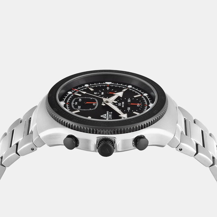 Timex Vector Chronograph Black Dial Men&