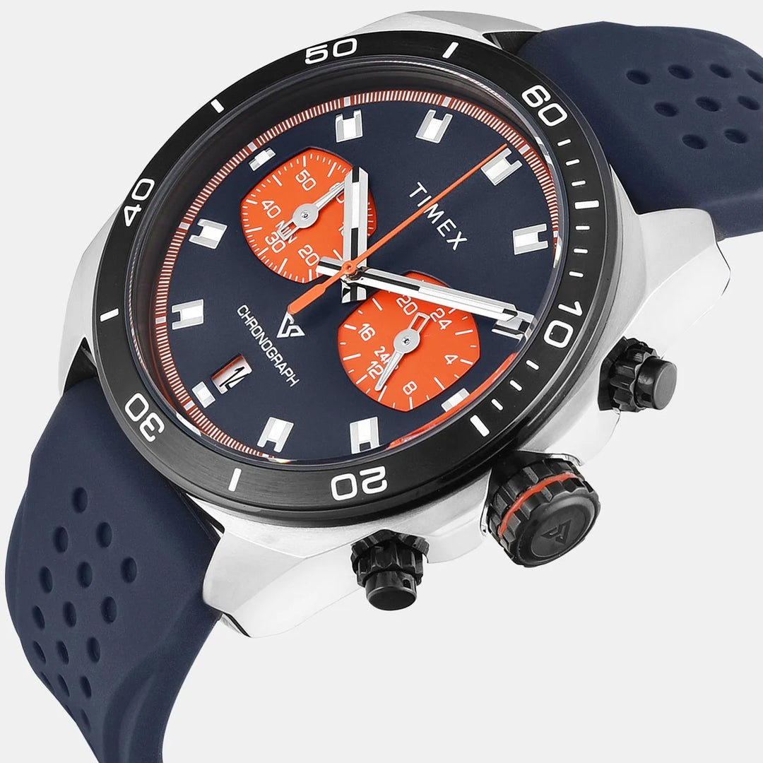 Timex Vector TWEG34801 Blue Dial Chronograph Men&
