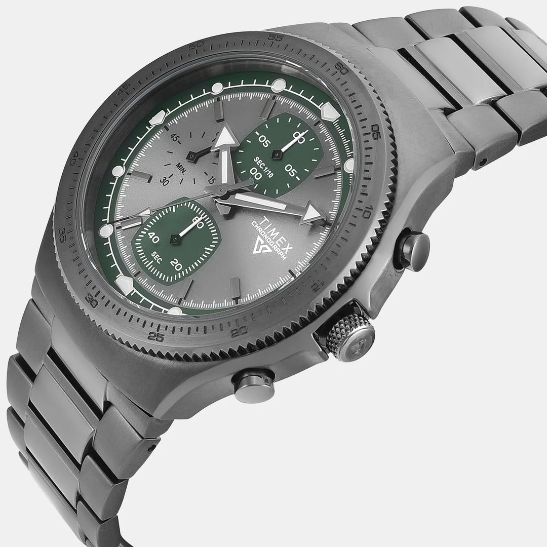 Timex Vector TWEG34902 Grey Dial Chronograph Men&