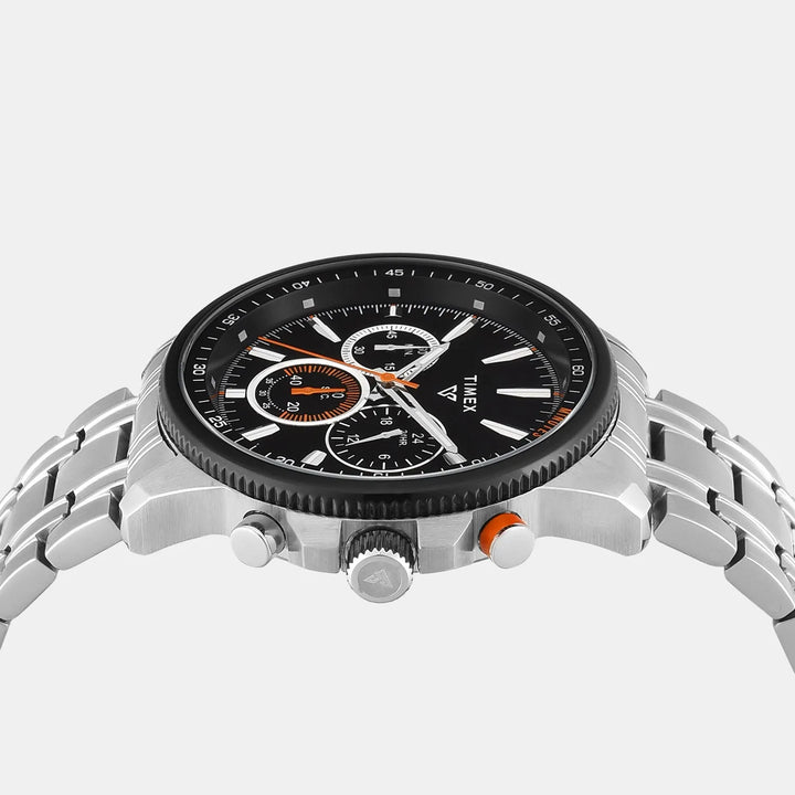 Timex Vector TWEG35002 Chronograph Black Dial Men&