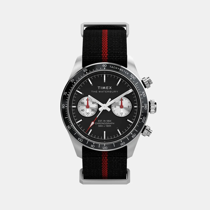 Timex Waterbury Heritage TW2Y38900IK Black Dial Men&