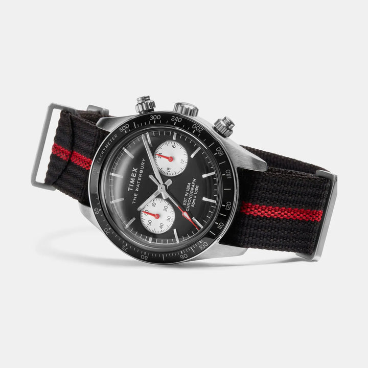 Timex Waterbury Heritage TW2Y38900IK Black Dial Men&