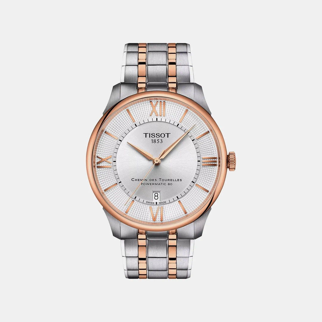Tissot Chemin Des Tourelles Automatic Silver Dial Men&