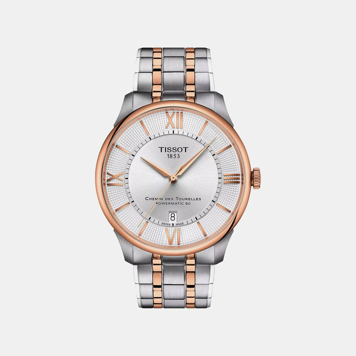 Tissot Chemin Des Tourelles Automatic Silver Dial Men&