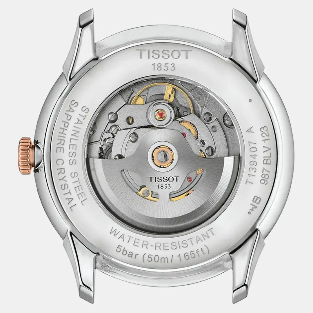 Tissot Chemin Des Tourelles Automatic Silver Dial Men&