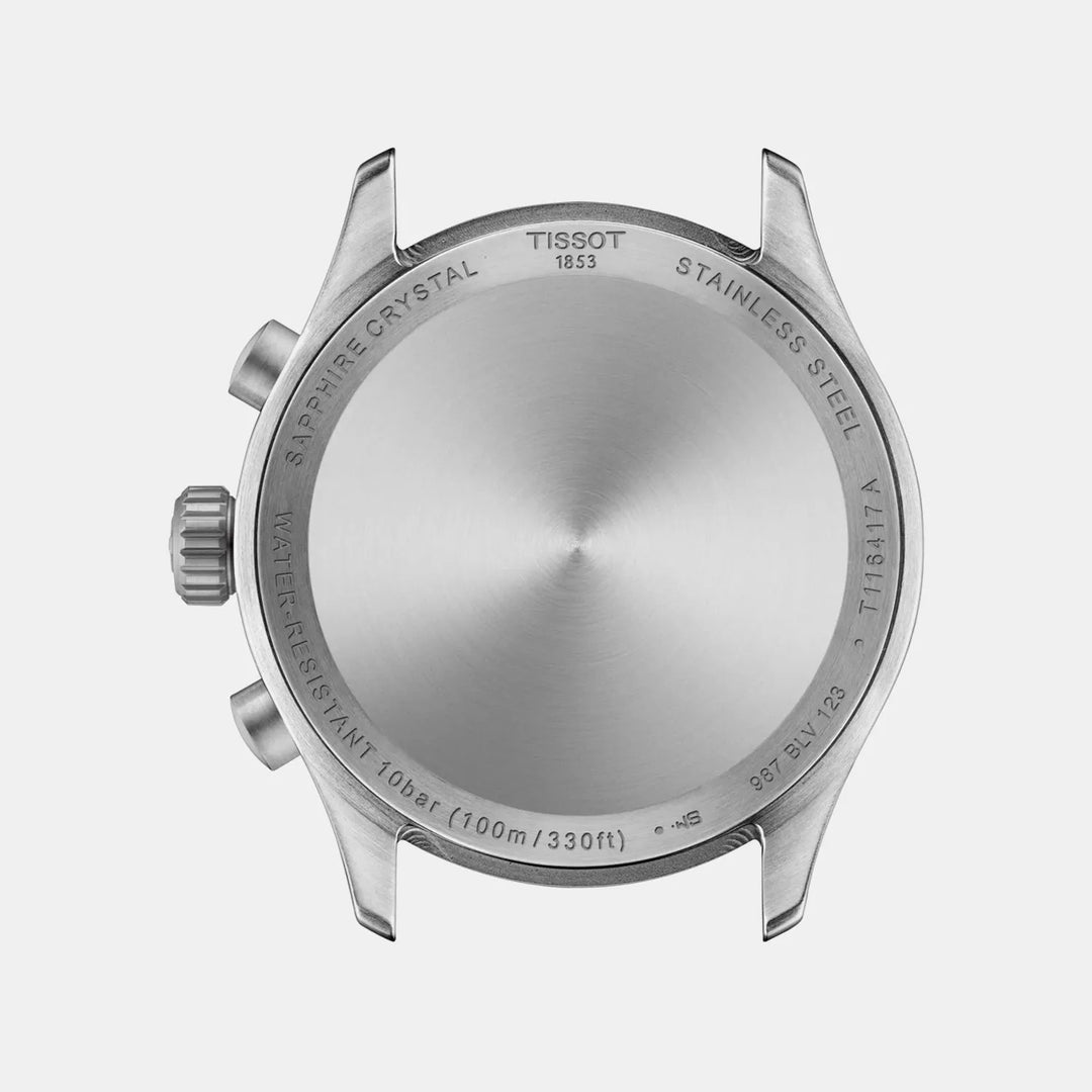 Tissot Chrono L Quartz Black Dial Chronograph Men&