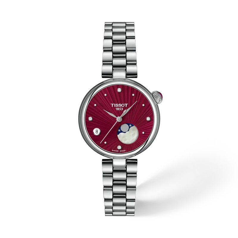 Tissot Desir T152.223.11.426.00 Red Dial Women&