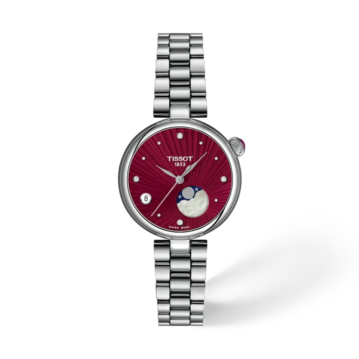 Tissot Desir T152.223.11.426.00 Red Dial Women&