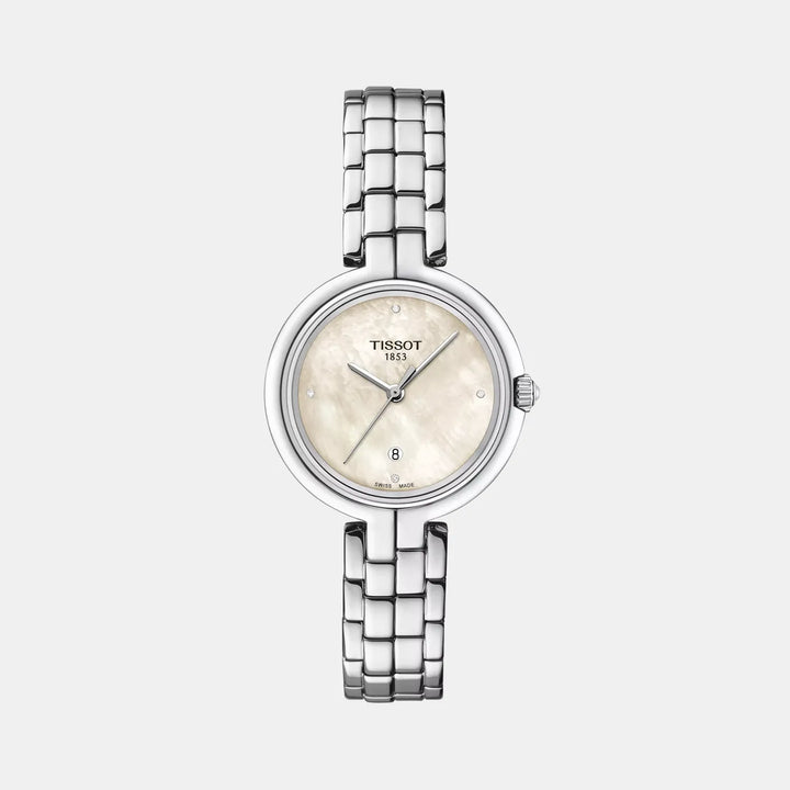 Tissot Flamingo Mother of Pearl Dial Women&
