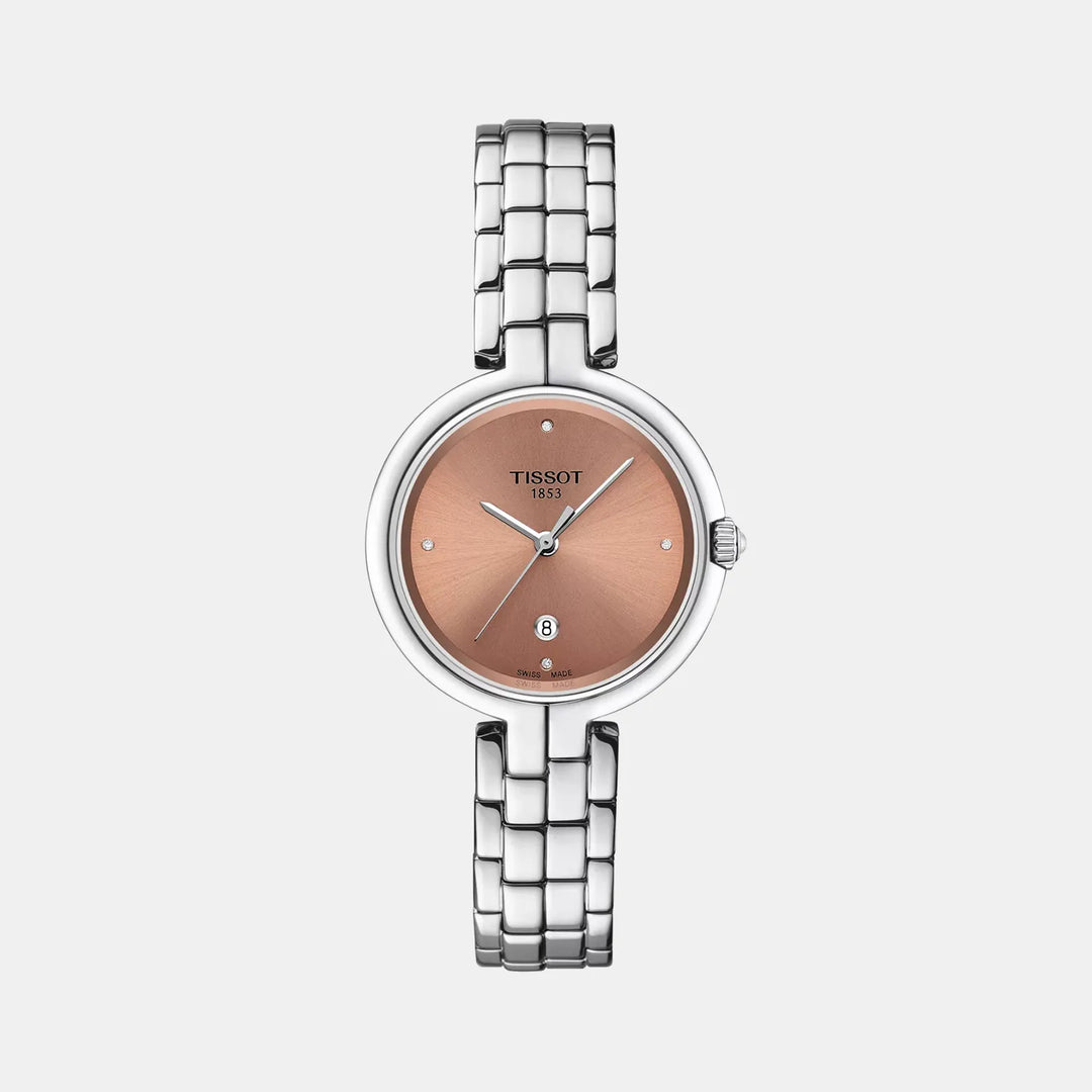 Tissot Flamingo T0942101133600 Pink Dial Women&