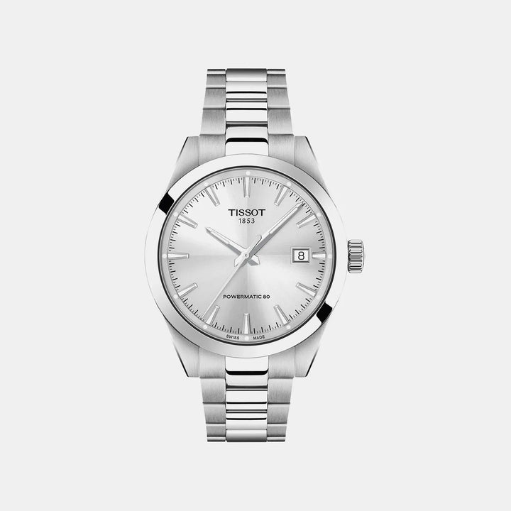 Tissot Gentleman T1658071103100 Automatic Silver Dial Men&