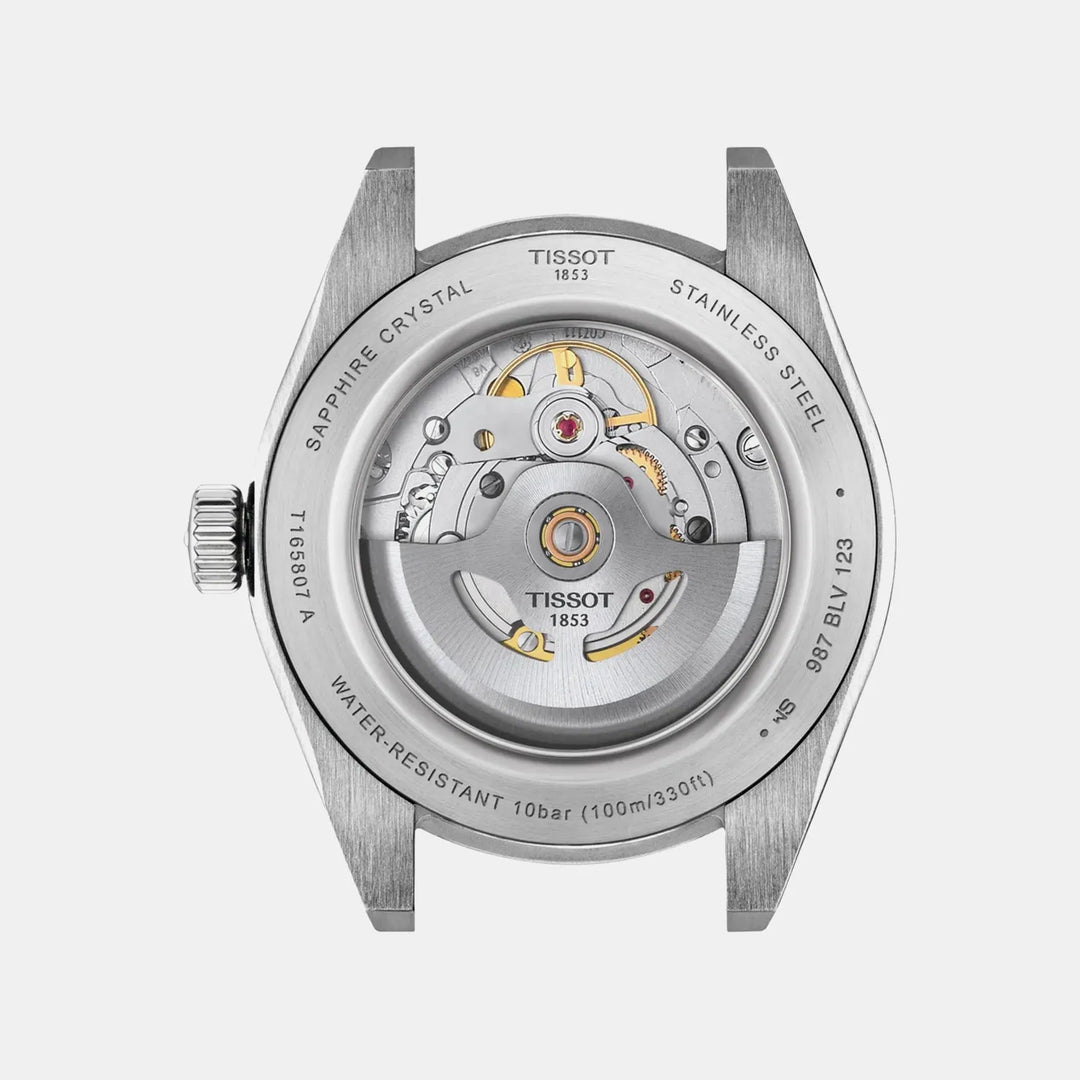 Tissot Gentleman T1658071103100 Automatic Silver Dial Men&