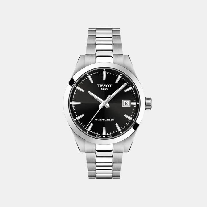 Tissot Gentleman T1658071105100 Automatic Black Dial Men&