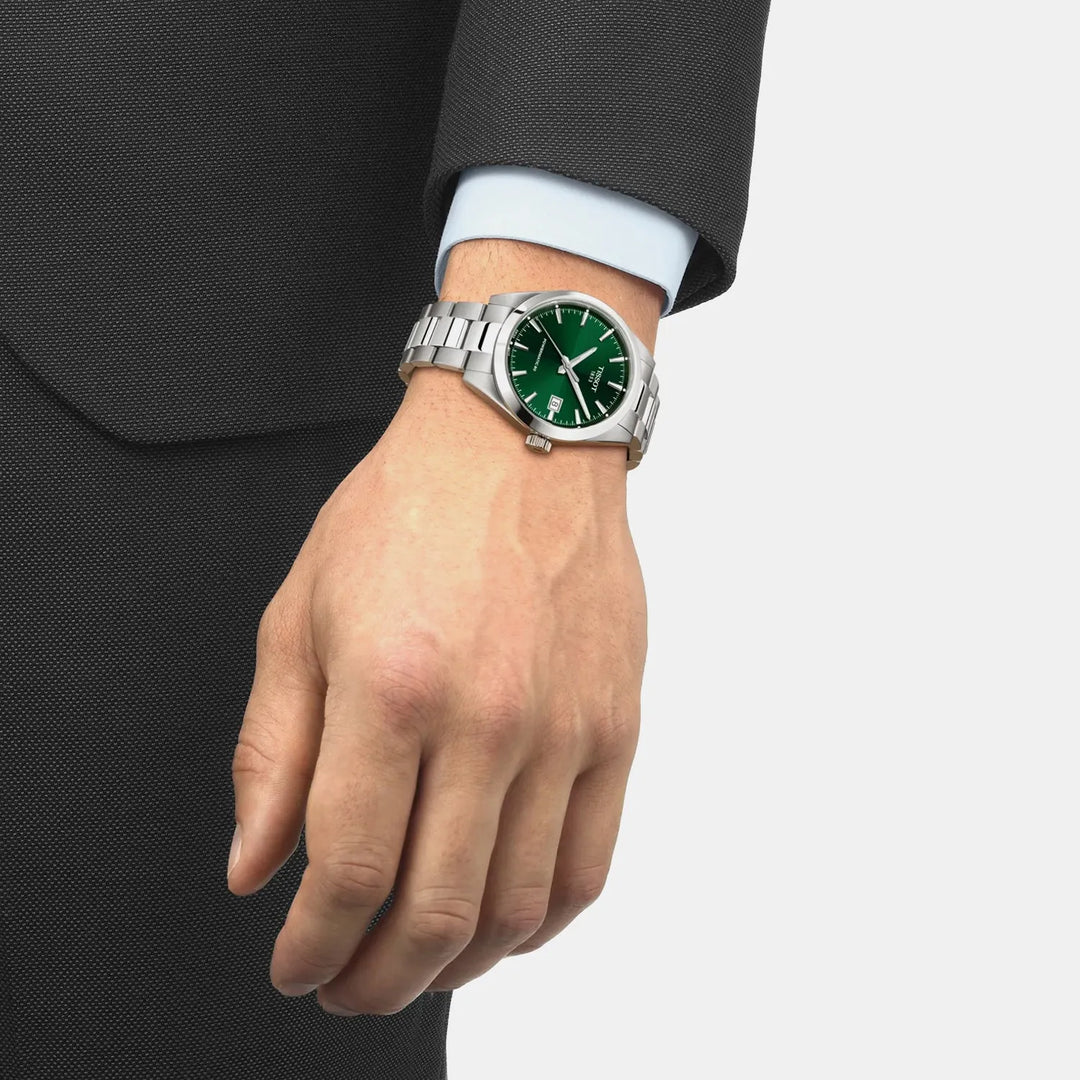 Tissot Gentleman T1658071109100 Green Dial Men&