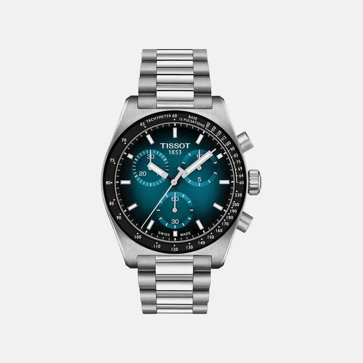 Tissot PR516 T1494171104101 Blue Dial Chronograph Men&