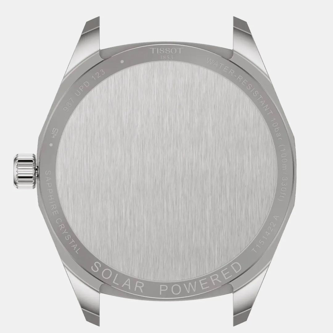 Tissot PRC 100 Solar Quartz Blue Dial Men&