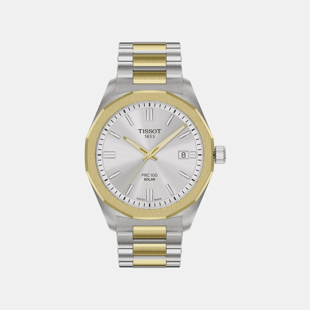 Tissot PRC 100 T1514222203100 Silver Dial Women&