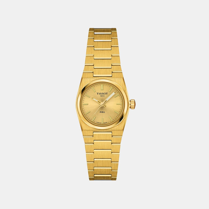 Tissot PRX T1370103302100 Champagne Dial Women&