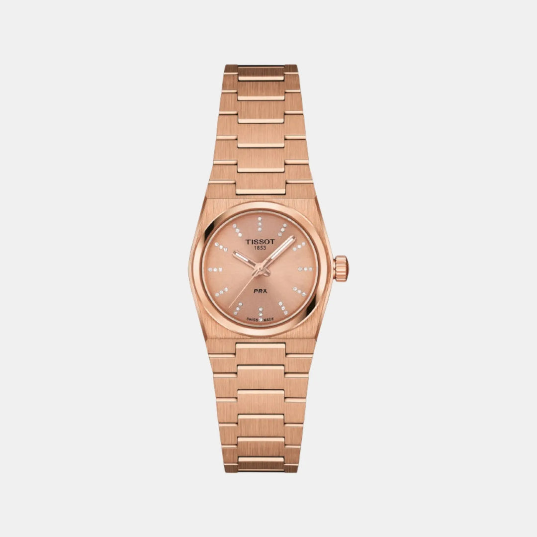 Tissot PRX T1370103350600 Gold Dial Women&