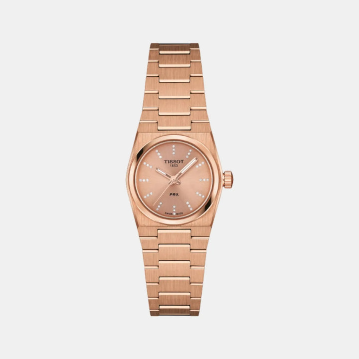 Tissot PRX T1370103350600 Gold Dial Women&