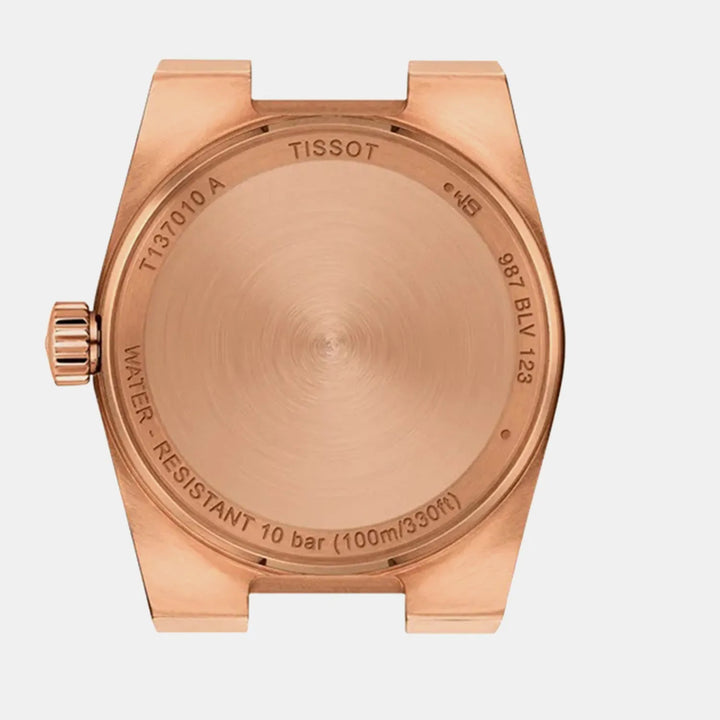 Tissot PRX T1370103350600 Gold Dial Women&