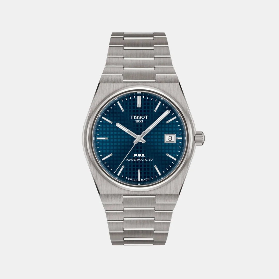 Tissot PRX T1378074404100 Blue Dial Men&
