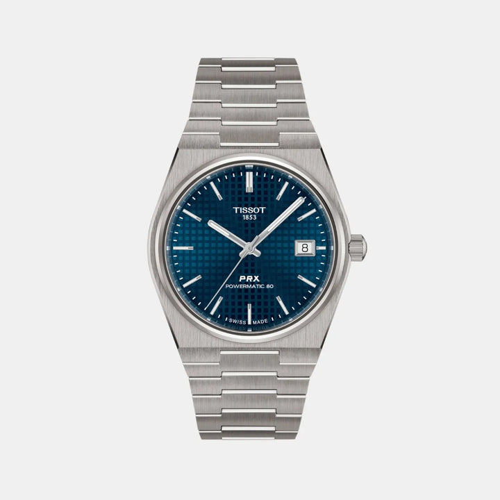 Tissot PRX T1378074404100 Blue Dial Men&