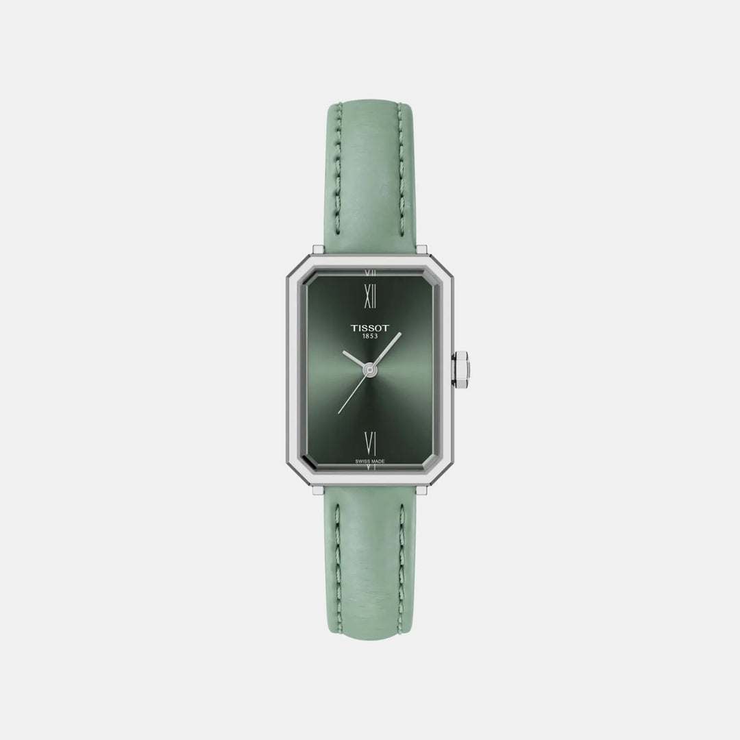 Tissot SRV T1601101609300 Green Dial Women&