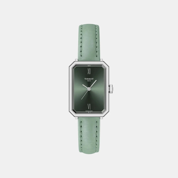 Tissot SRV T1601101609300 Green Dial Women&