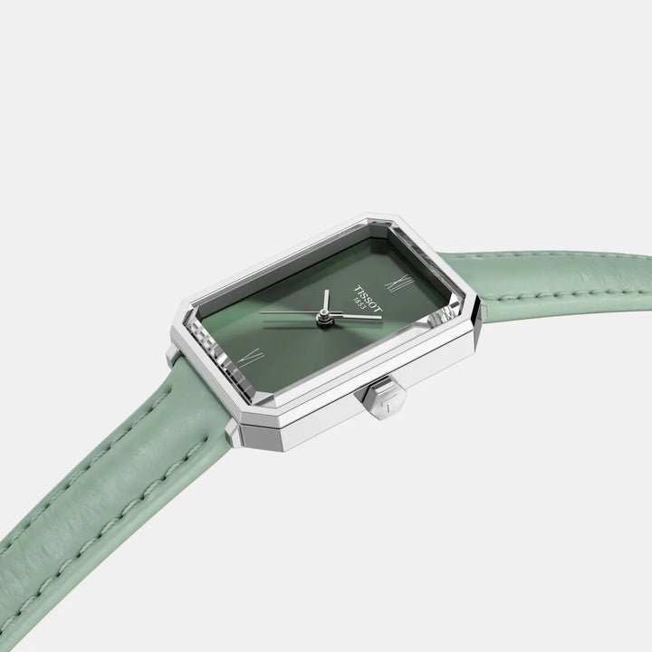 Tissot SRV T1601101609300 Green Dial Women&