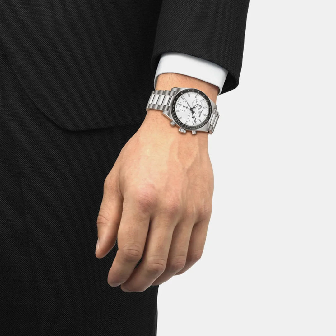 Tissot T1494171101100 White Dial Men&