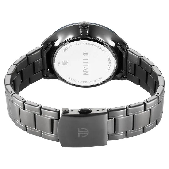 Titan Caelum Sun Moon Sub-Dial Gunmetal Grey Men&