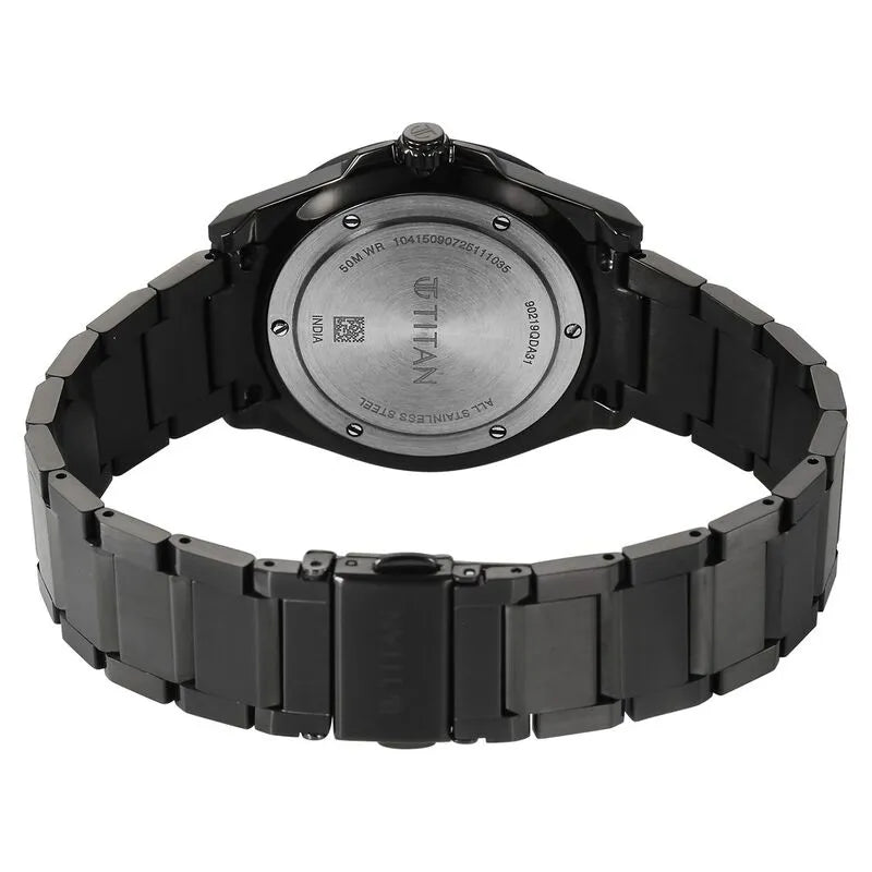 Titan Classique Big Date Green Dial Men&