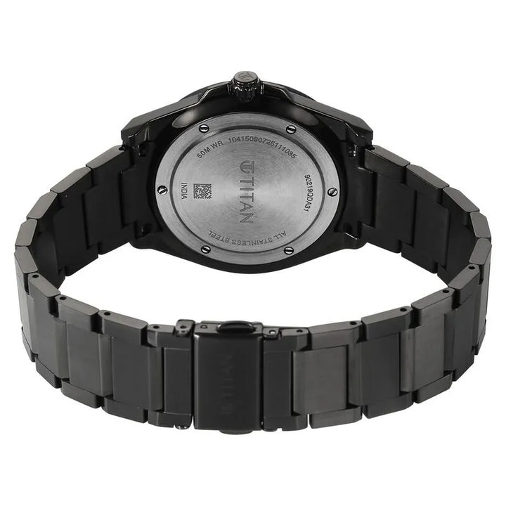 Titan Classique Big Date Green Dial Men&