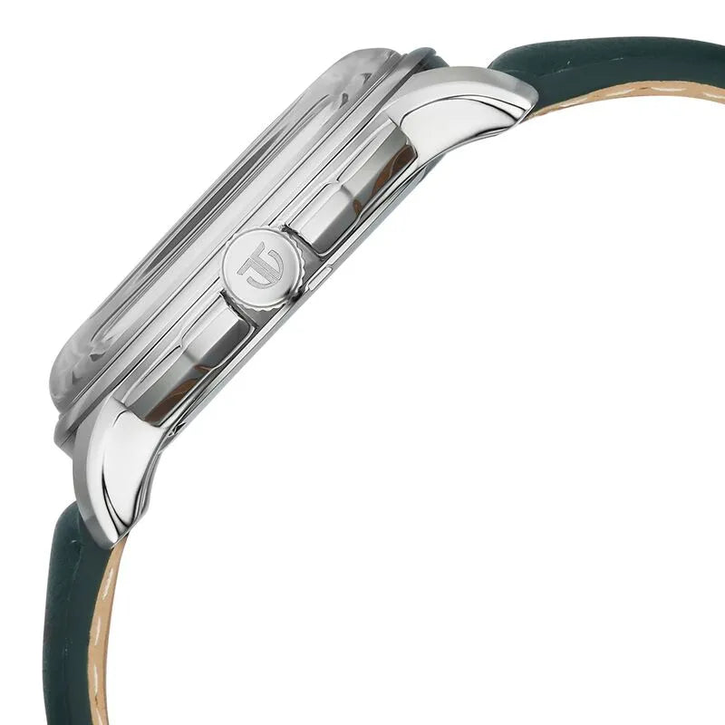 Titan Classique Four Eye Multifunction 90217sl02 Green Dial Men&