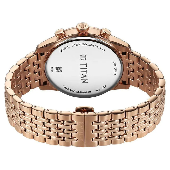 Titan Classique Micromotors 90179WM01 Brown Dial Men&