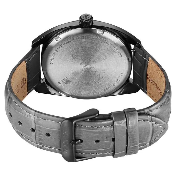 Titan Classique Tonneau 90211QL02 Anthracite Dial Men&