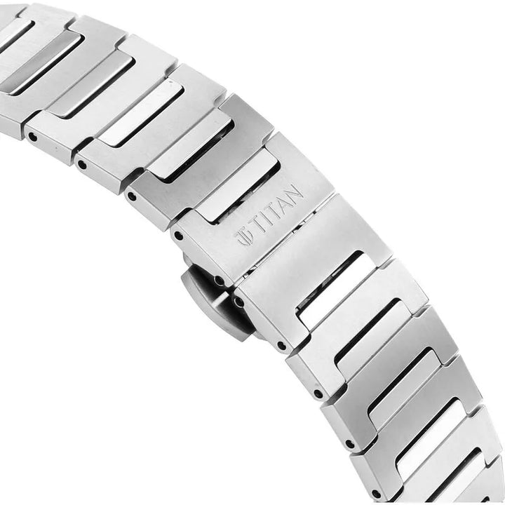 Titan Edge Meister Brown Dial Men&