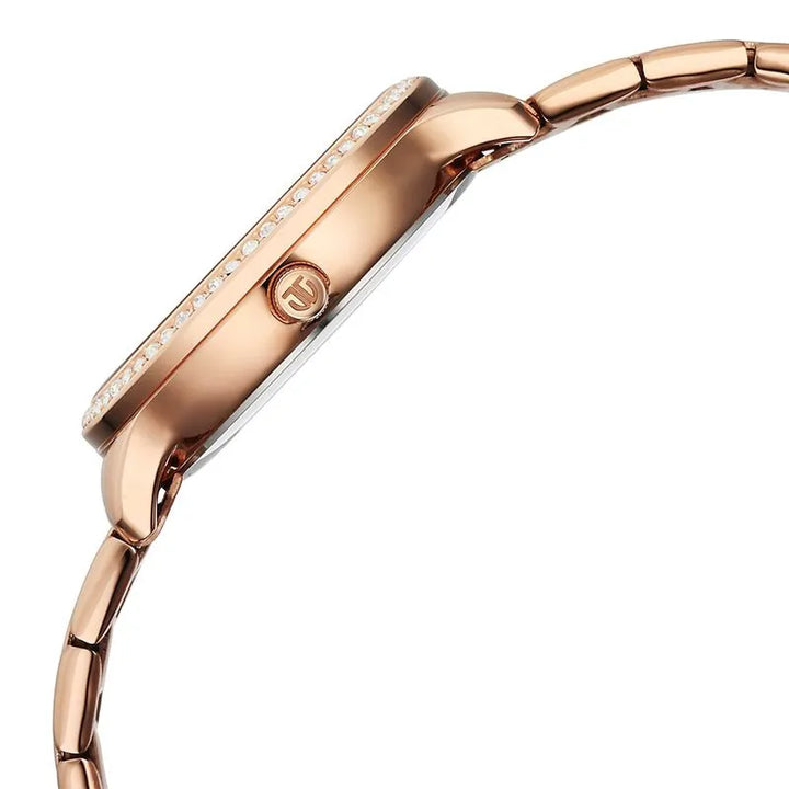 Titan Glamour 95314WM01 Mother Of Pearl Dial Women&