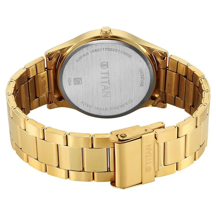 Titan Karishma 10059ym01 Black Dial Men&