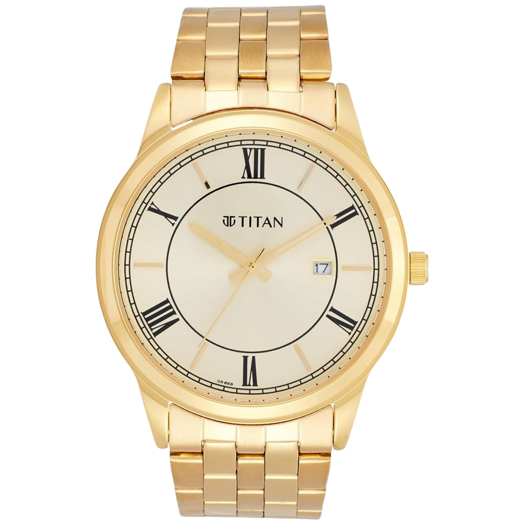 Titan Karishma Festive 10060YM01 Green Dial Men&