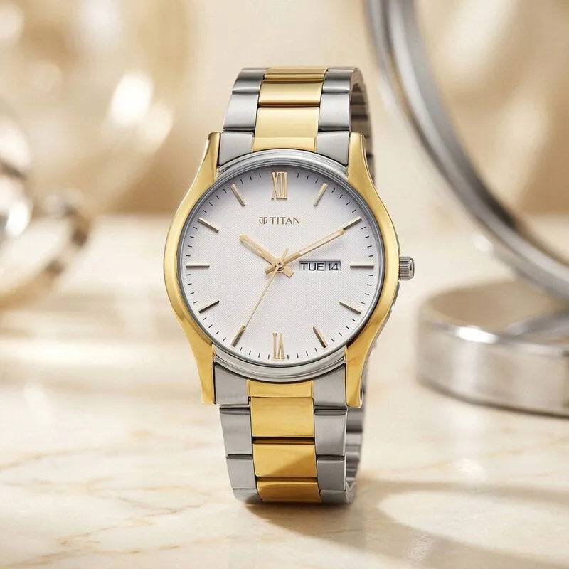 Titan Karishma Regal Classic Day-Date Men&
