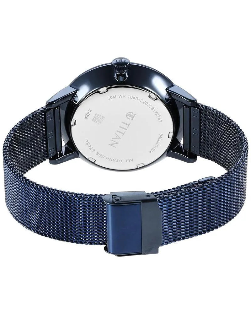 Titan Maritime 94006QM04 Blue Dial Men&