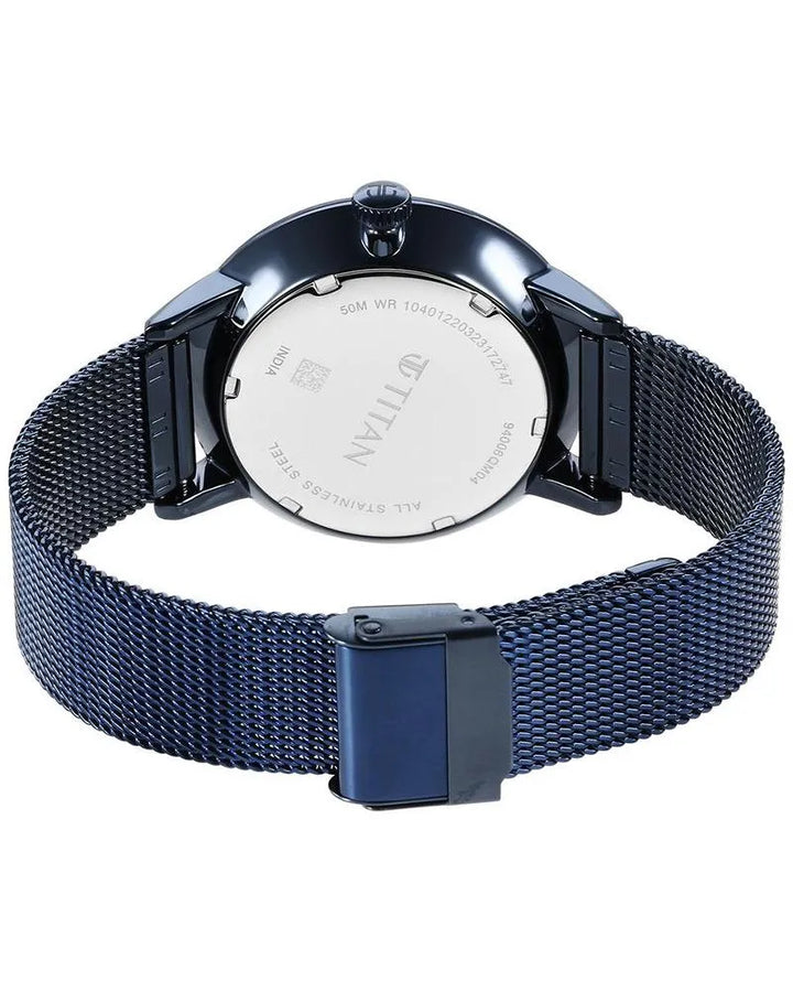 Titan Maritime 94006QM04 Blue Dial Men&