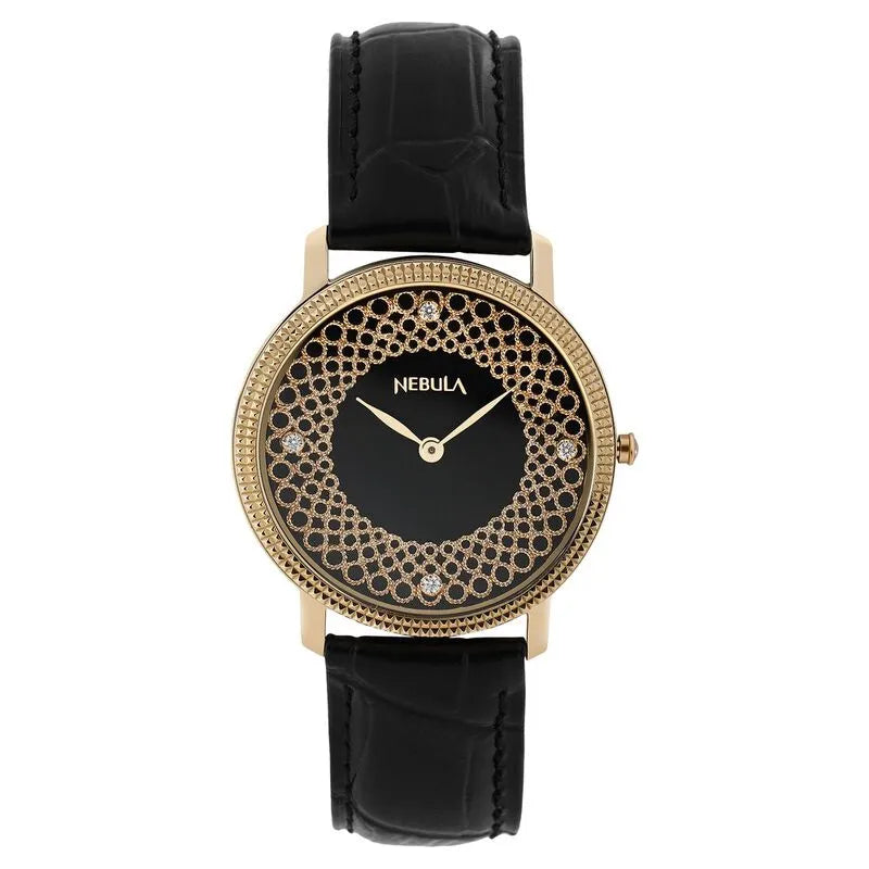 Titan Nebula Filigree 18k Gold Men&