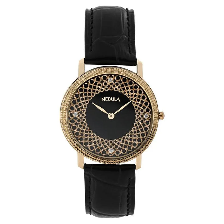 Titan Nebula Filigree 18k Gold Men&