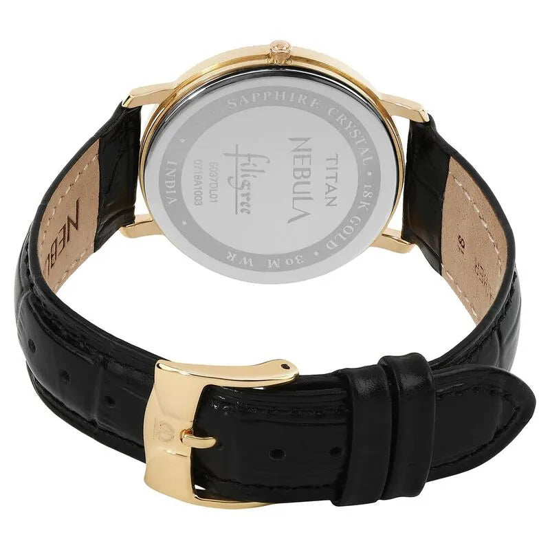 Titan Nebula Filigree 18k Gold Men&