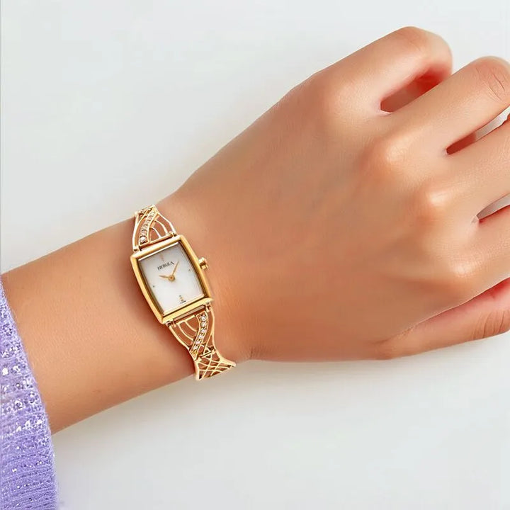 Titan Nebula Jewels NU5501DM02 Diamond Studded Gold Bracelet Women&