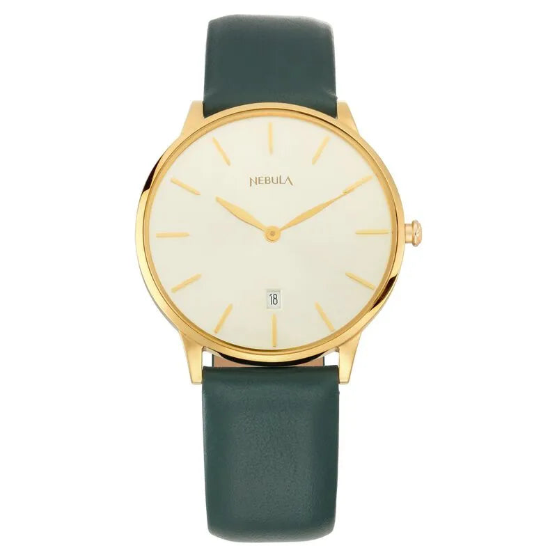 Titan Nebula Lustre NU5064DL03 White Dial Men&