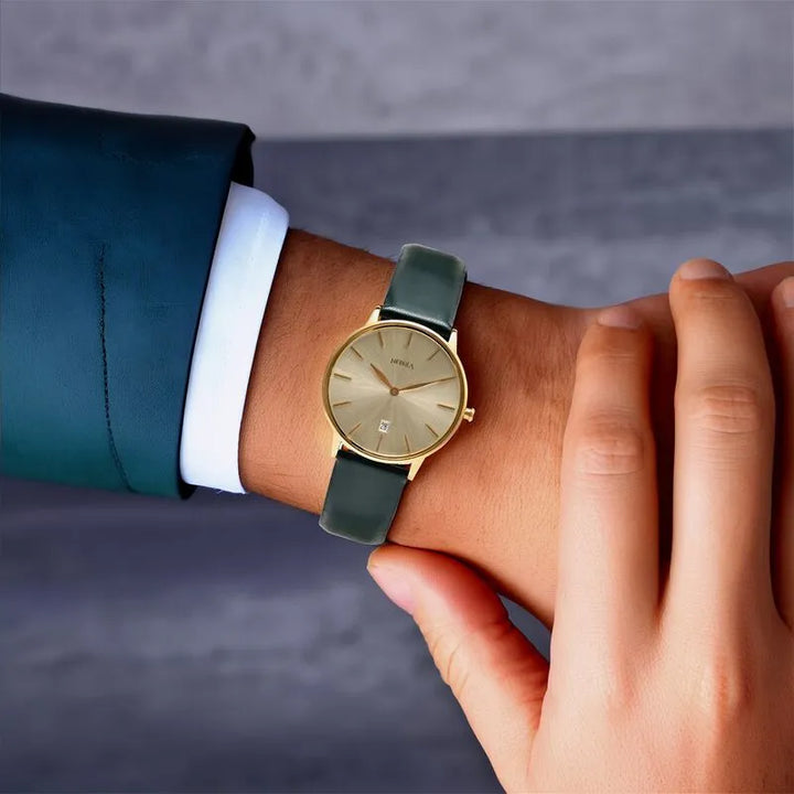 Titan Nebula Lustre NU5064DL03 White Dial Men&